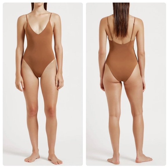 NWT Myra Swim‎ Celine One Piece Swimsuit in Cedar Size Small - Picture 1 of 8